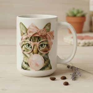 Bubblegum Cat Mug